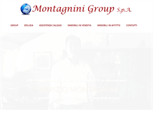 Tablet Screenshot of montagninigroupspa.com